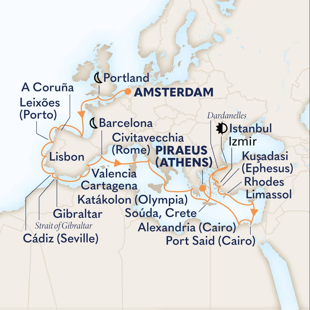 Cruise Map