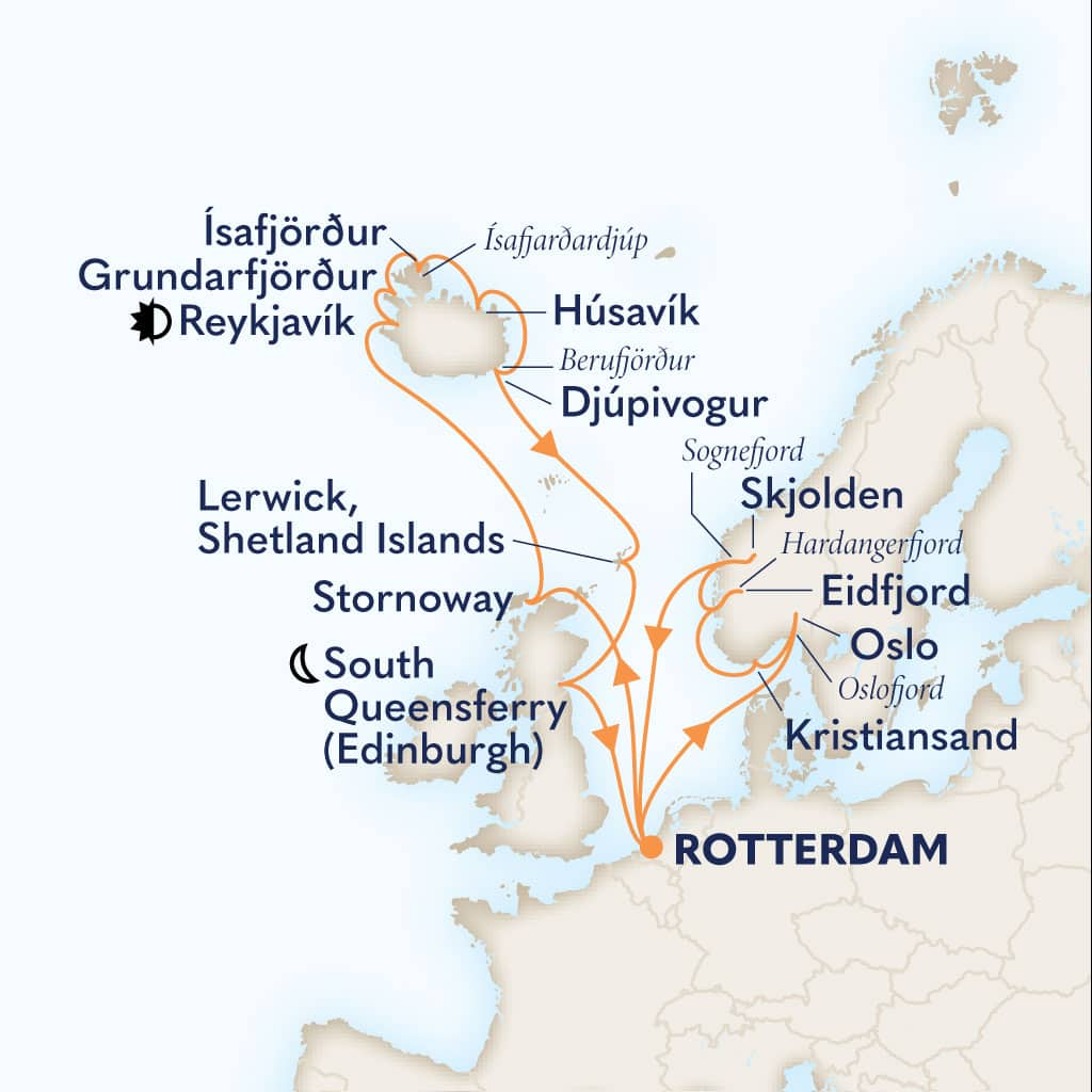 Cruise Map