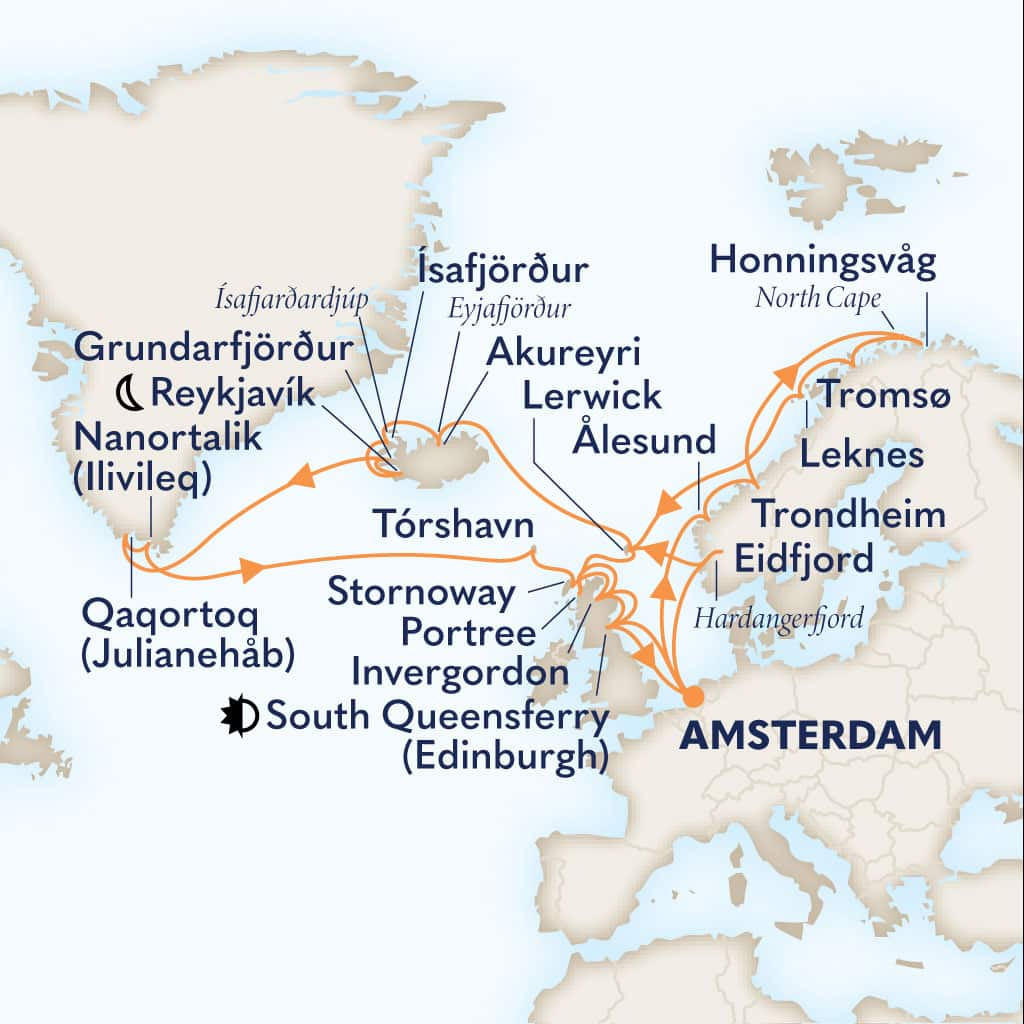 Cruise Map