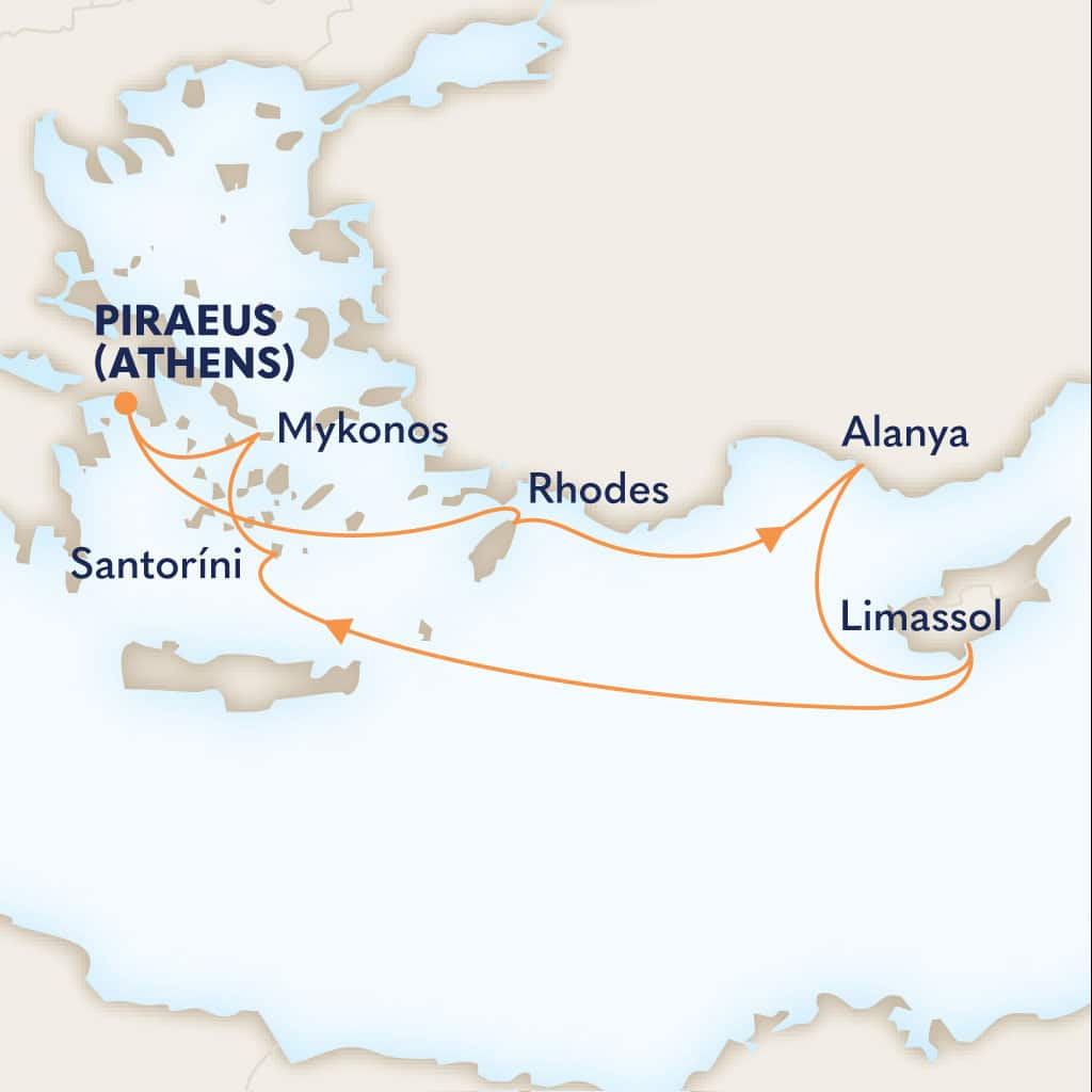 Cruise Map