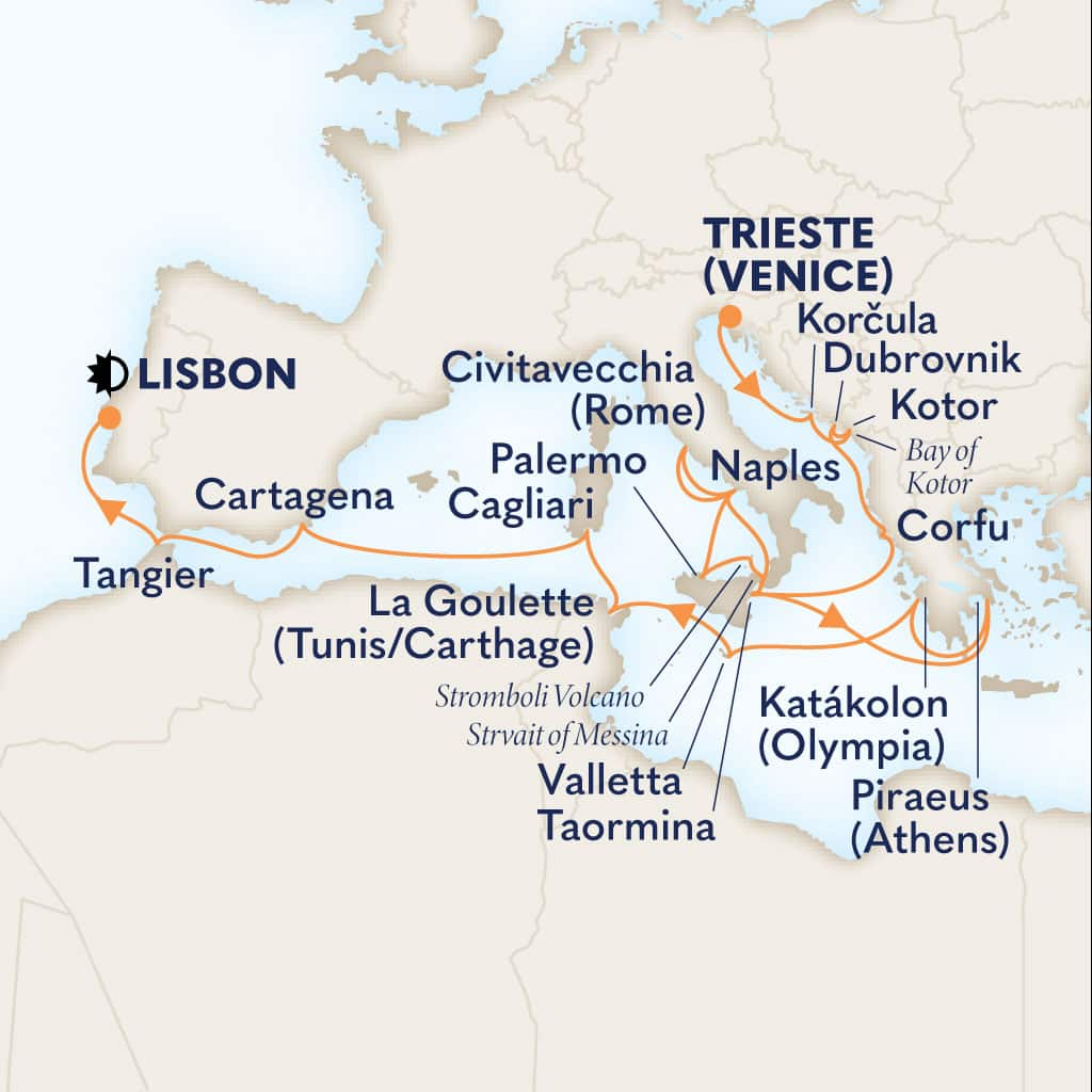 Cruise Map