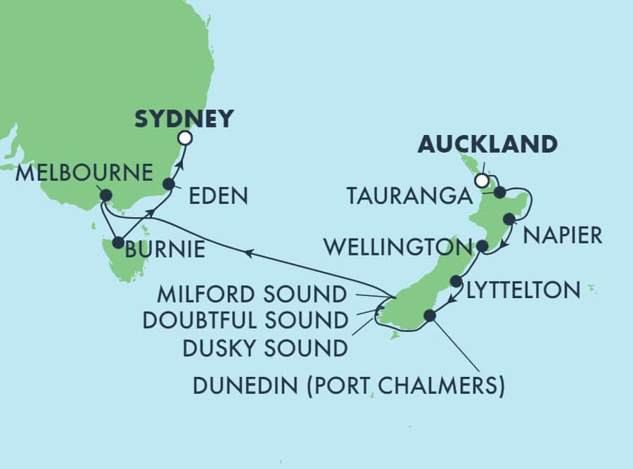 Cruise Map