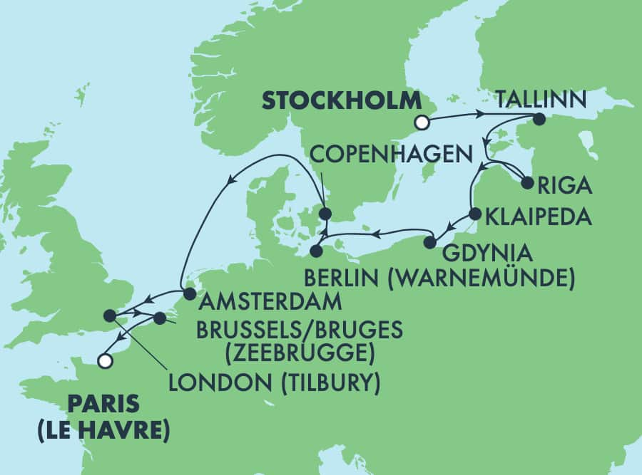 Cruise Map