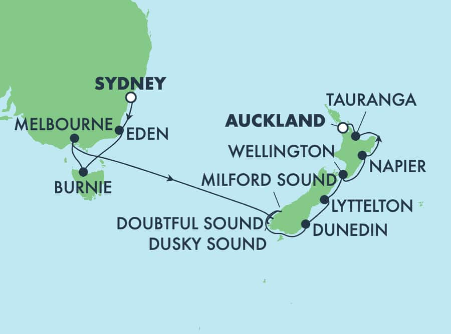 Cruise Map