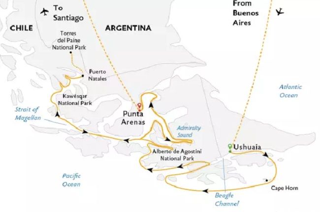 Cruise Map