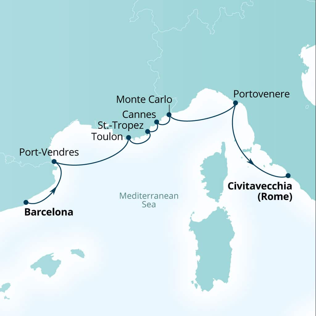 Cruise Map