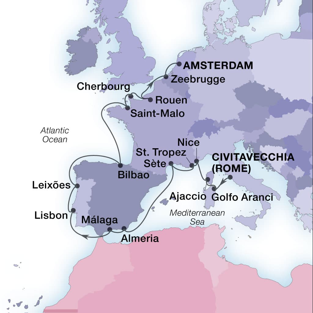 Cruise Map