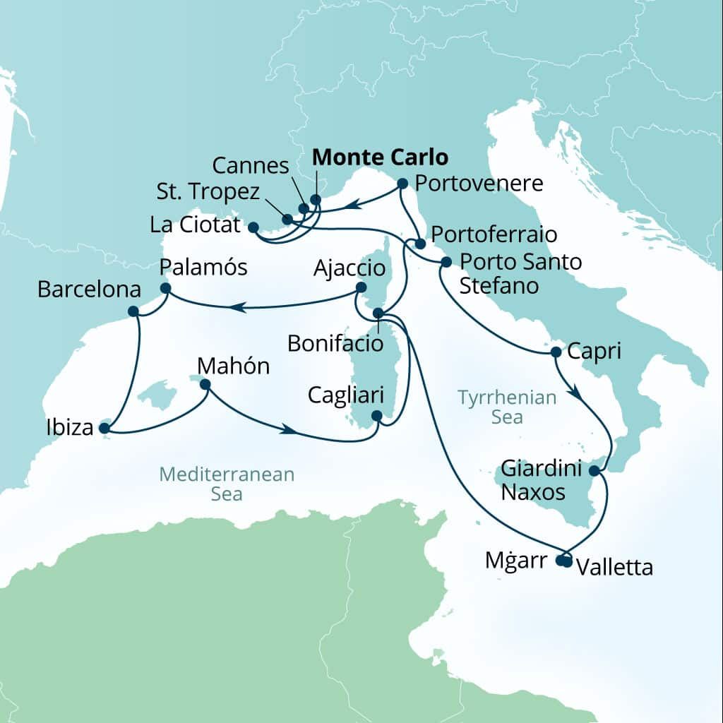 Cruise Map