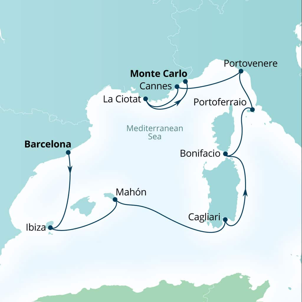 Cruise Map