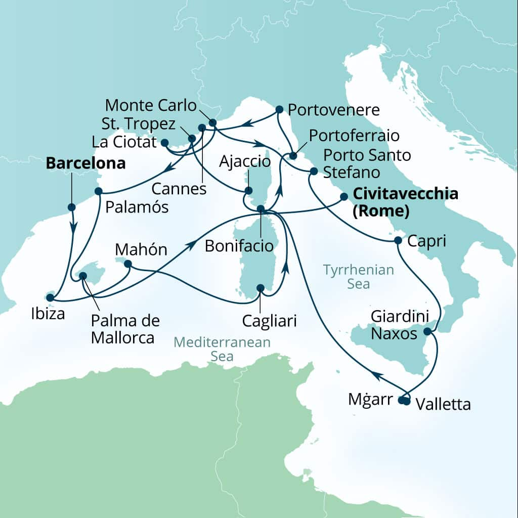 Cruise Map