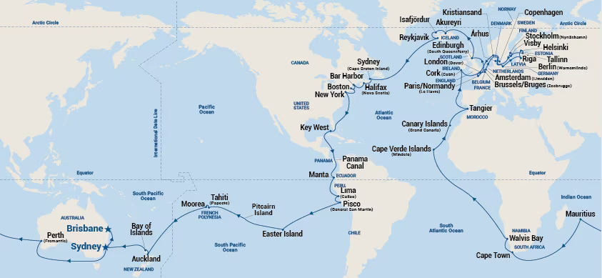 Cruise Map