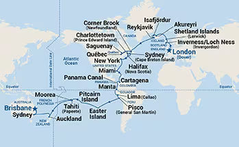 Cruise Map