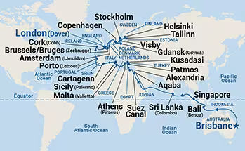 Cruise Map