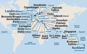 Cruise Map