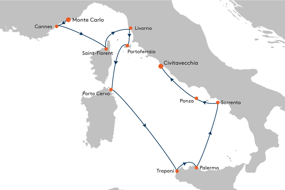 Cruise Map