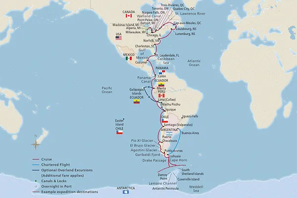 Cruise Map