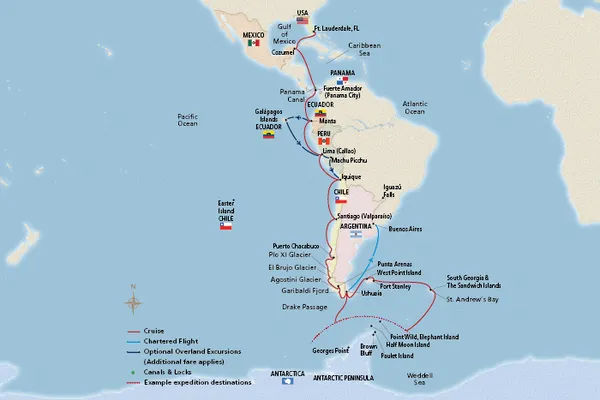 Cruise Map