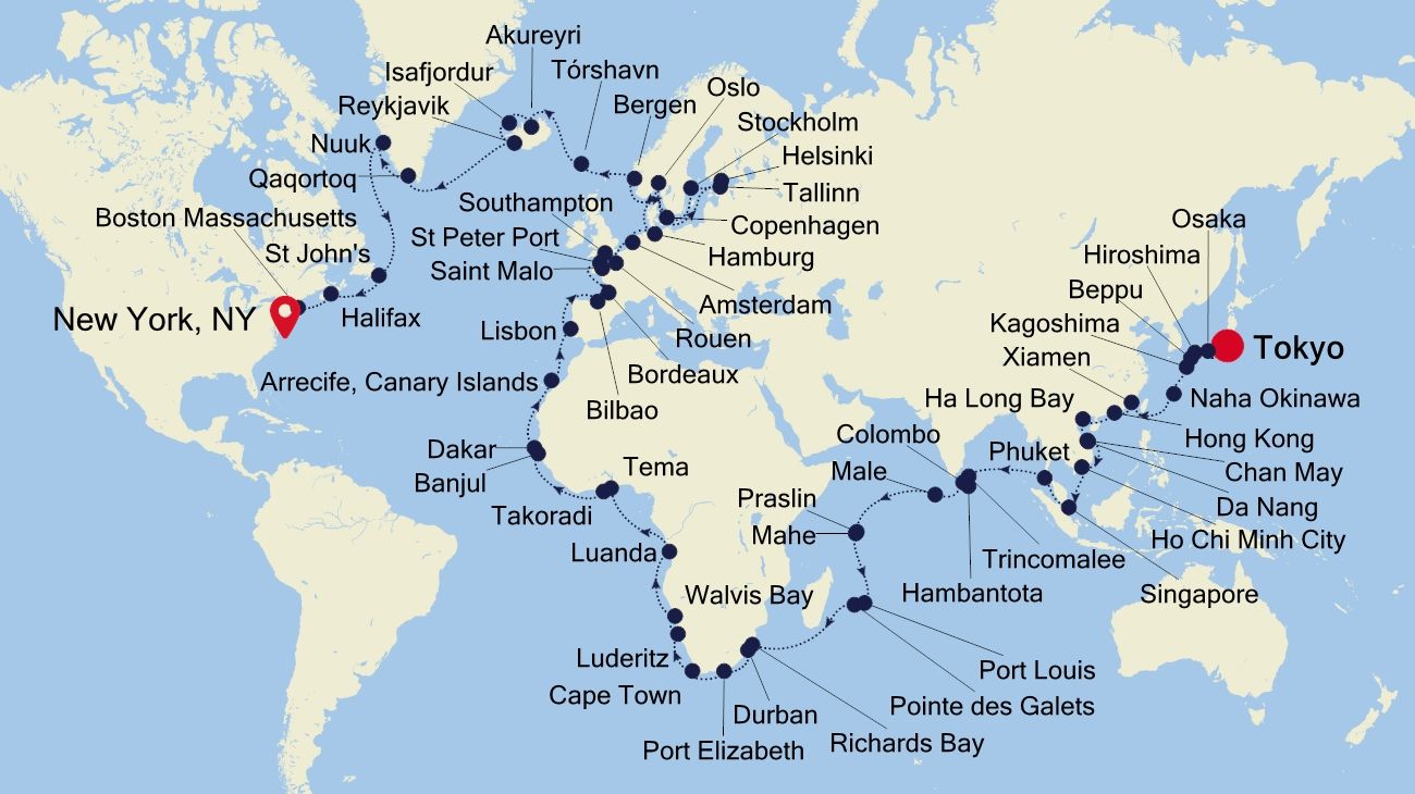 Cruise Map