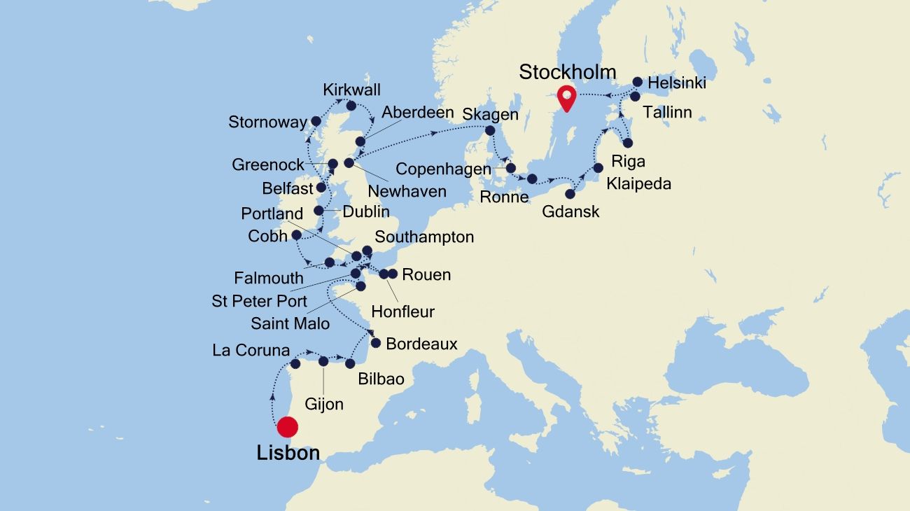 Cruise Map