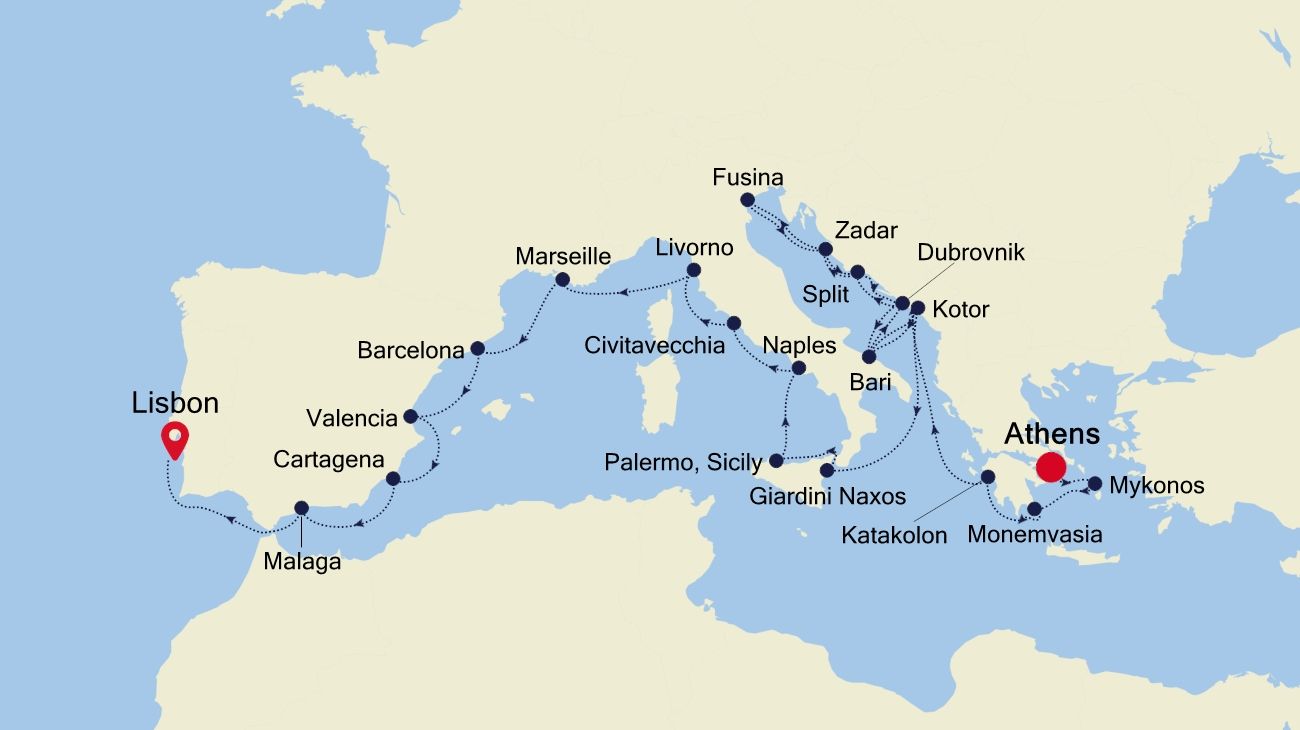 Cruise Map