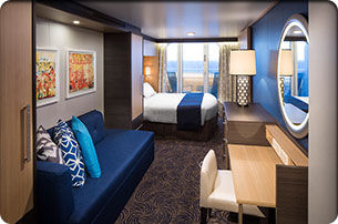 DO - Deluxe Obstructed Oceanview Stateroom with Balcony Photo