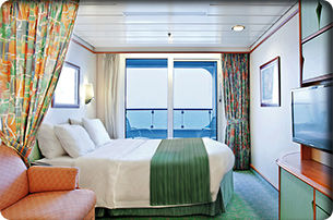 1B - Spacious Oceanview Balcony Stateroom Photo