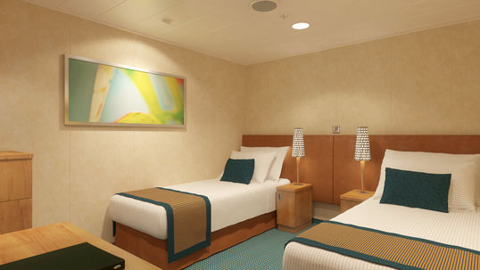 4E - Interior Stateroom Photo