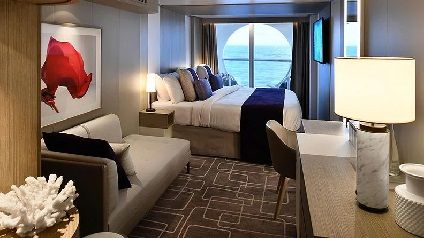 P1 - Deluxe Porthole View Stateroom with Veranda Photo