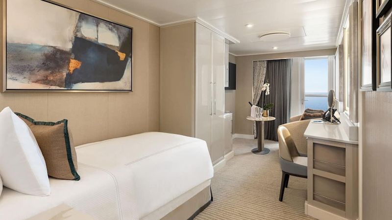 S - Concierge Level Solo Veranda Stateroom Photo