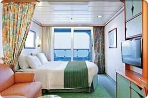 4B - Spacious Oceanview Balcony Stateroom Photo