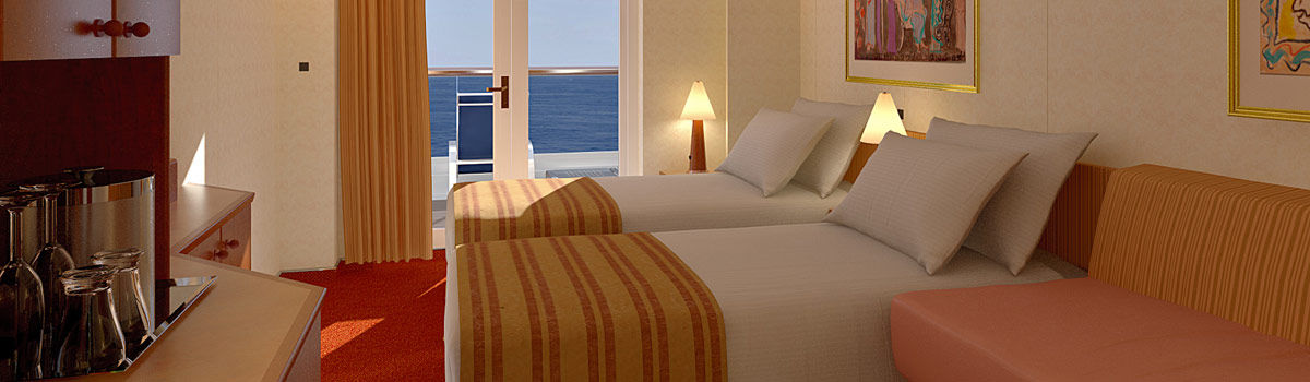 8K - Extended Balcony Stateroom Photo