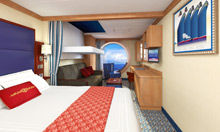 Category 8A - Deluxe Family Stateroom Photo