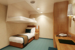 1A - Interior Stateroom Upper/Lower Photo
