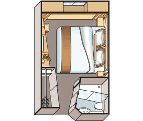 Category E - Standard Stateroom Plan