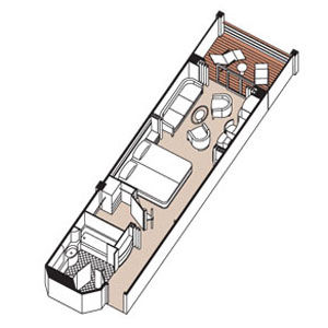 F - Deluxe Veranda Suite Plan