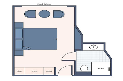 French Balcony Plan