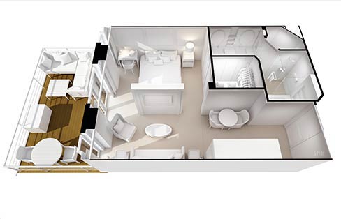 A- Penthouse Suite Plan