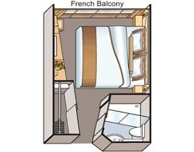 C - French Balcony  Plan