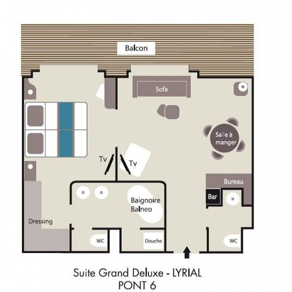Grand Deluxe Suite Plan