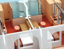 BC - Cove Balcony Stateroom Plan