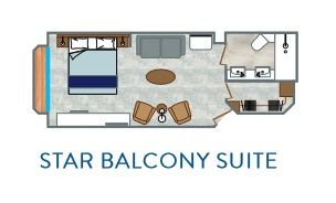 SBS1 - Star Balcony Suite Plan