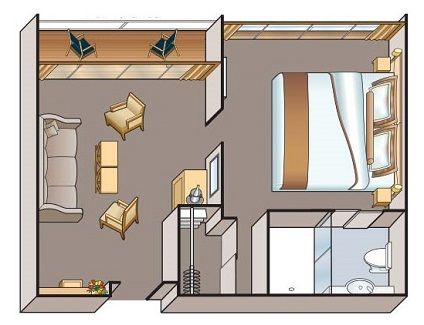 AA - Veranda Suite Plan