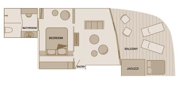 Cat RS - Royal Panorama Suite Plan