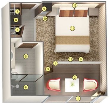 Category 3 Cabin Plan