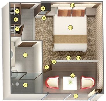 Category 3 Cabin Plan