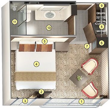 Category 6 Cabin Plan