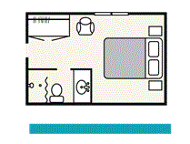 Deluxe Outside Stateroom Plan