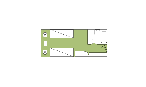 Superior Cabin Plan