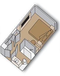 J - Interior Stateroom Plan