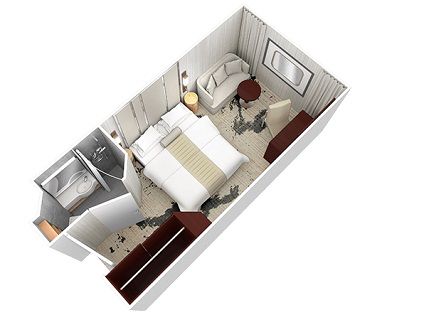 05 - Club Oceanview Stateroom Plan